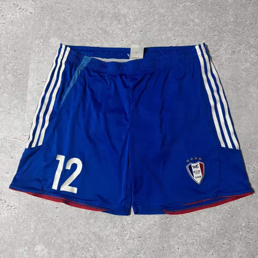 [BUNJANG] Adidas Suwon Samsung 09-10 Training Jersey Shorts / 아디다스 수원삼성 09-10 트레이닝 유니폼 반 바지