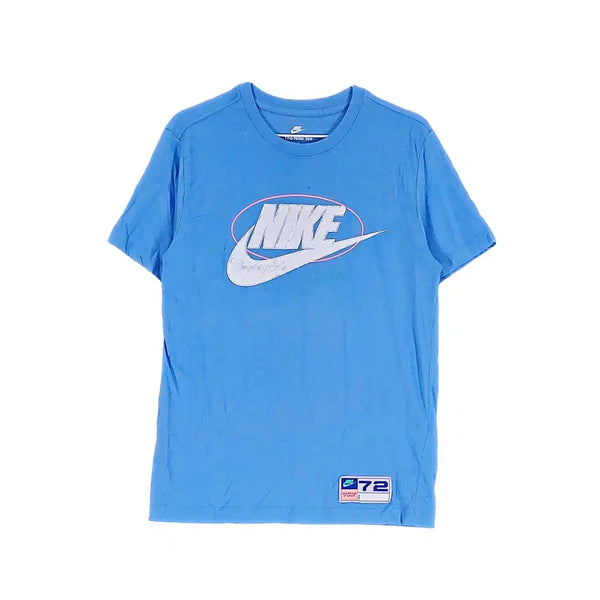 [BUNJANG] Nike Women's Sporty Short Sleeve T-Shirt Blue M / 나이키 여성 스포티한 반팔티 95 최신상품 블루 00754