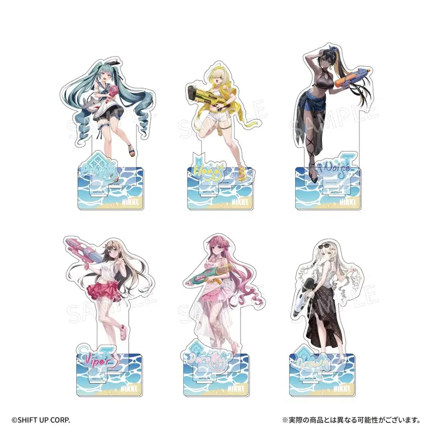 [BUNJANG] TapioKa Collaboration Acrylic Stand 6 Types / [예약공구] 니케 공식 TAPIOKA 콜라보 아크릴 스탠드 6종