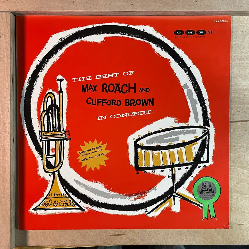 [BUNJANG] Max Roach & Clifford Brown In Concert! 1976 Japanese LP / Max Roach And Clifford Brown 일본 1976년 LP
