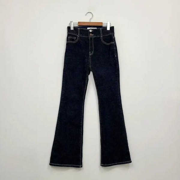[BUNJANG] Egoist High-Waisted Bootcut Jeans / 에고이스트 하이웨스트 부츠컷 청바지/66/앨리스/1779