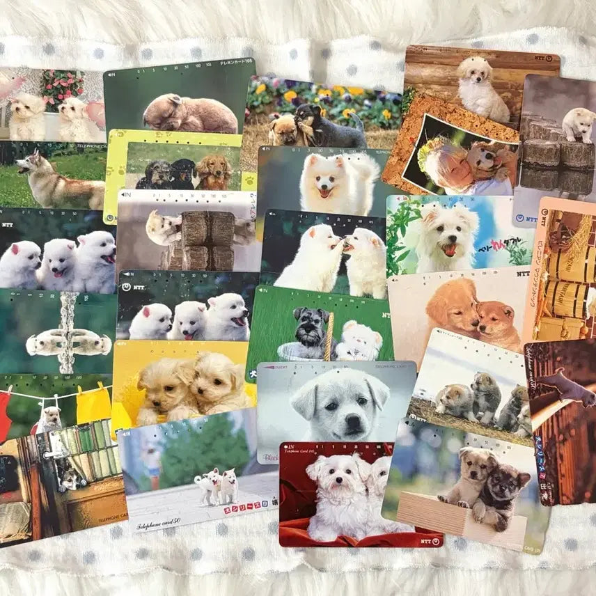 [BUNJANG] Japanese Wall Decor Paper Old Telephone Cards / 일본 벽꾸 지류 고전 전화카드