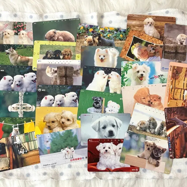 [BUNJANG] Japanese Wall Decor Paper Old Telephone Cards / 일본 벽꾸 지류 고전 전화카드
