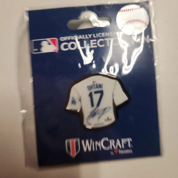 [BUNJANG] Shohei Ohtani #17 LA Dodgers Winkraft Pin Badge / 오타니 쇼헤이 17번 LA다저스 유니폼 핀뱃지 윈크래프트