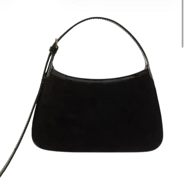 [BUNJANG] 포츠포츠 Suede Mini Top Handle Bag / 포츠포츠 스웨이드 미니 탑핸들백