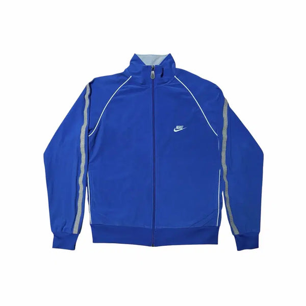 [BUNJANG] Nike 00s Velvet Velour Track Top Jersey XXL / 나이키 00s 벨벳 벨루어 블루 트랙탑 져지 (110/XXL/2XL)