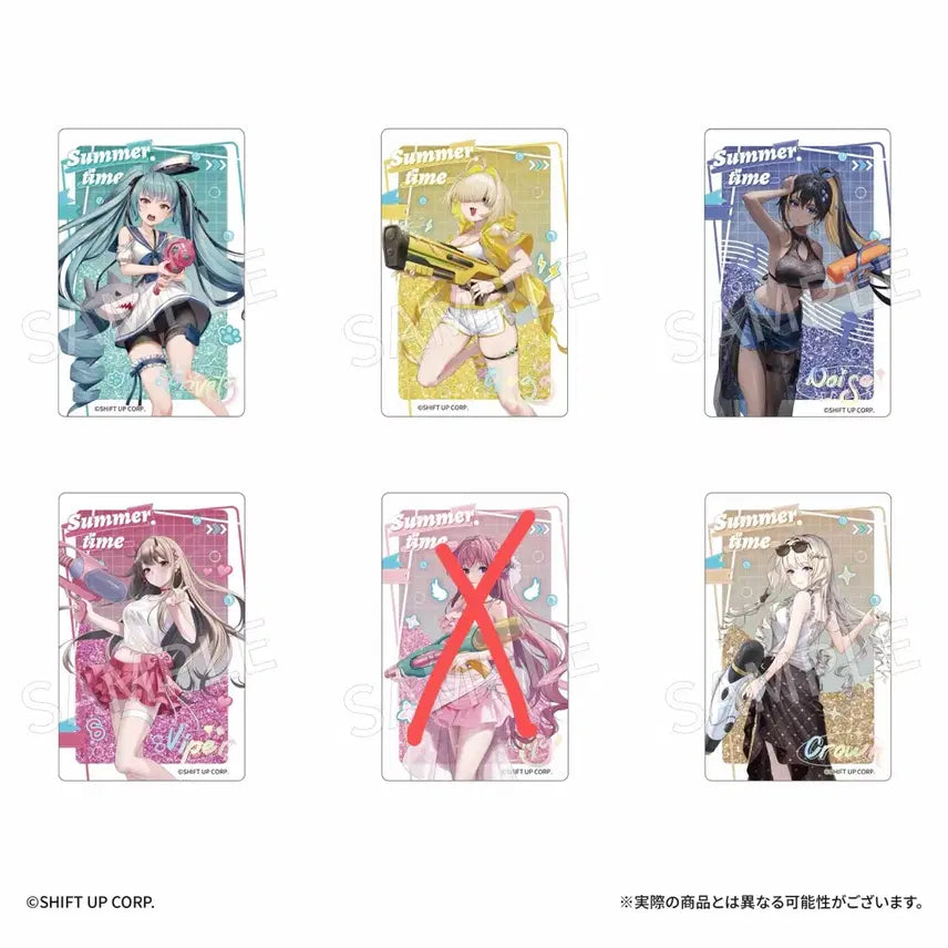 [BUNJANG] Nikke TAPIOKA Collaboration Acrylic Quicksand 6 Types / [예약공구] 니케 공식 TAPIOKA 콜라보 아크릴 퀵샌드 6종