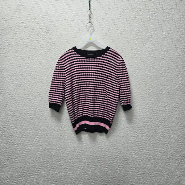 [BUNJANG] Women's Knit Short Sleeve Top / J287 여성 니트 반팔