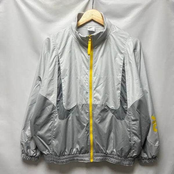 [BUNJANG] Nike Sportswear Swoosh Woven Jacket Women's L / [정품/우먼스L] 나이키 스포츠웨어 스우시 그레이 여성용 바람막이