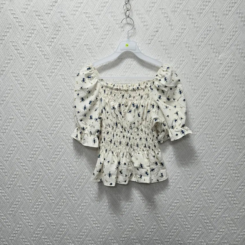 [BUNJANG] Women's Cropped Blouse / J296 여성 크롭 블라우스