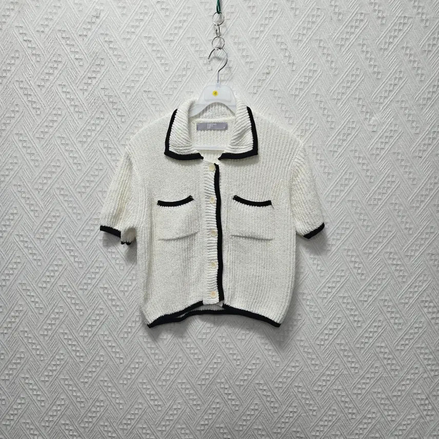 [BUNJANG] Eight Seconds Women's Knit Short Sleeve Top - Size M / K6 에잇세컨즈 여성 니트 반팔 M