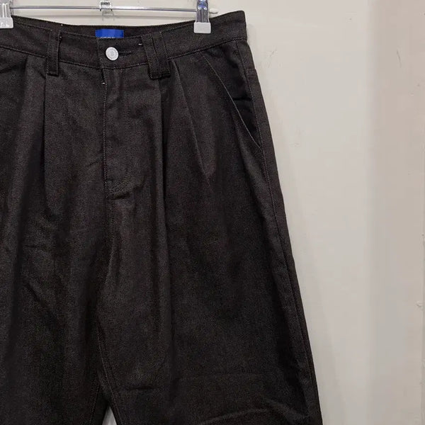 [BUNJANG] DECKET Single Barrel Cotton Two-Tuck Wide Pants / 데케트 싱글배럴 코튼 투턱 와이드 팬츠