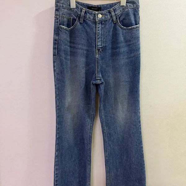 [BUNJANG] Mid-Wash Denim Pants / 중청 데님 팬츠