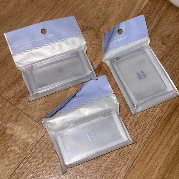 [BUNJANG] Holika Holika My Fave Palette Case Eyeshadow 3-Pan Case / 홀리카홀리카 마이페이브 멀티 팔레트 케이스 섀도우 3구 케이스