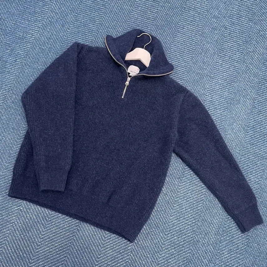 [BUNJANG] Holysun Half-Zip Knit (Women's M) / [실측여성M] 홀리선 반집업 니트 만원샵