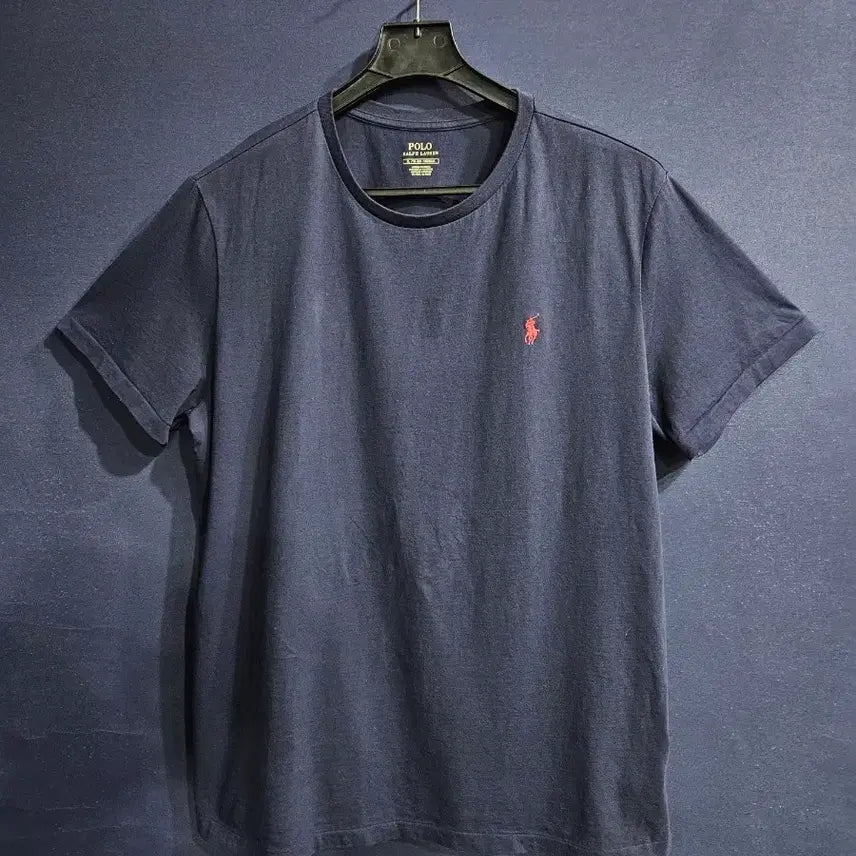 [BUNJANG] Polo Ralph Lauren Navy Men's Short Sleeve T-Shirt (Size 110) / 폴로 랄프로렌 네이비 남성 110 반팔티