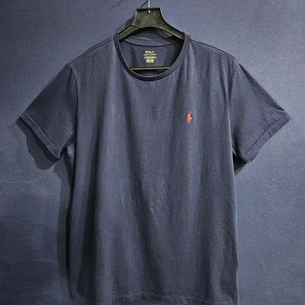 [BUNJANG] Polo Ralph Lauren Navy Men's Short Sleeve T-Shirt (Size 110) / 폴로 랄프로렌 네이비 남성 110 반팔티