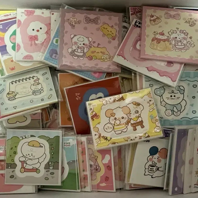 [BUNJANG] Character Sticker & Memo Pad Lucky Box / (포용 처분)7배 고배수 랜박