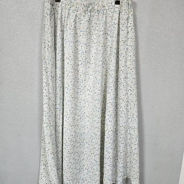 [BUNJANG] Hotping Tie-Dye Banding Flare Maxi Skirt L / 핫핑 나염 밴딩 플레어스커트 L
