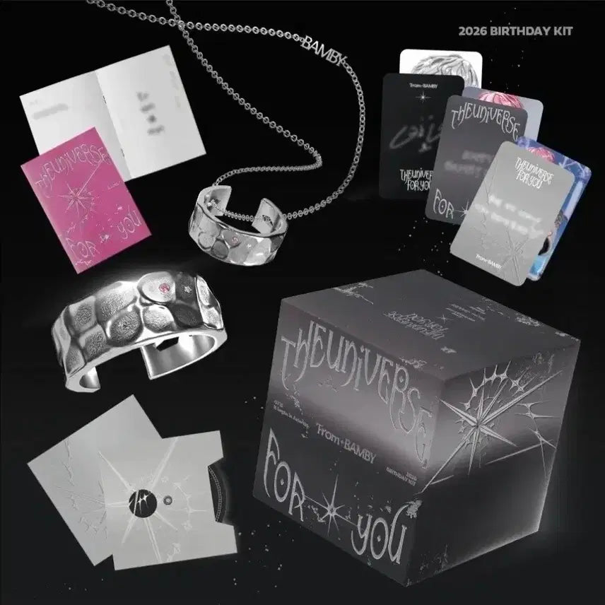 [BUNJANG] PLAVE Bamby 2026 Birthday Kit Necklace and Ring Set / 플레이브 밤비 BAMBY 2026 생일 키트 목걸이 반지 세트