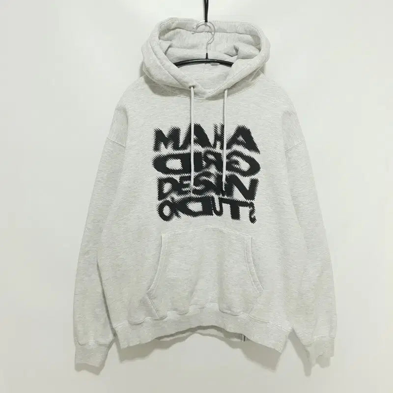 [BUNJANG] Mahagrid Brushed Hoodie / 마하그리드 기모 후드티 M_W0541
