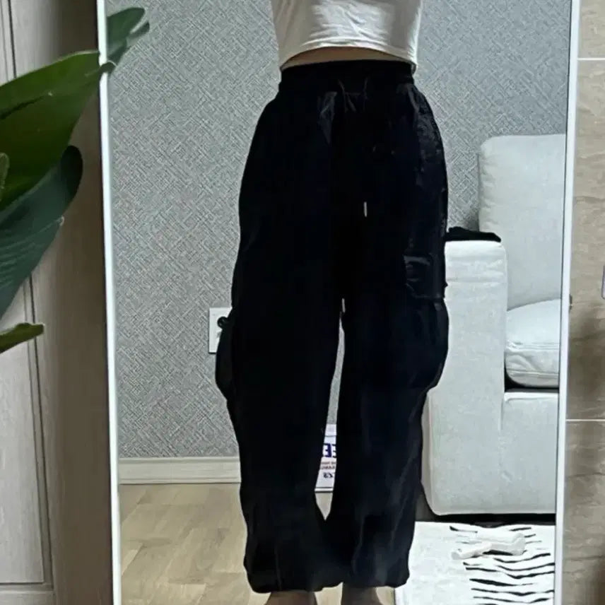 [BUNJANG] Two-Way Cargo Wide Pants / 투웨이 카고 와이드 팬츠