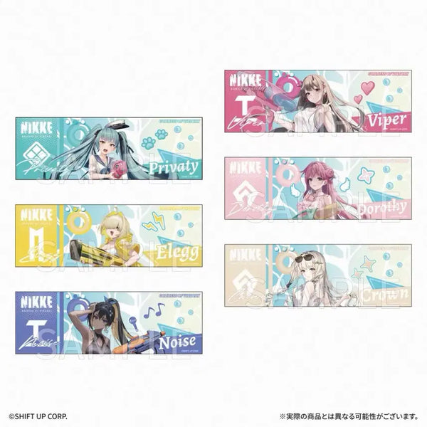 [BUNJANG] Nikke Official TAPIOKA Collaboration Illustration Ticket Set (6 Types) / [예약공구] 니케 공식 TAPIOKA 콜라보 일러스트 티켓 6종