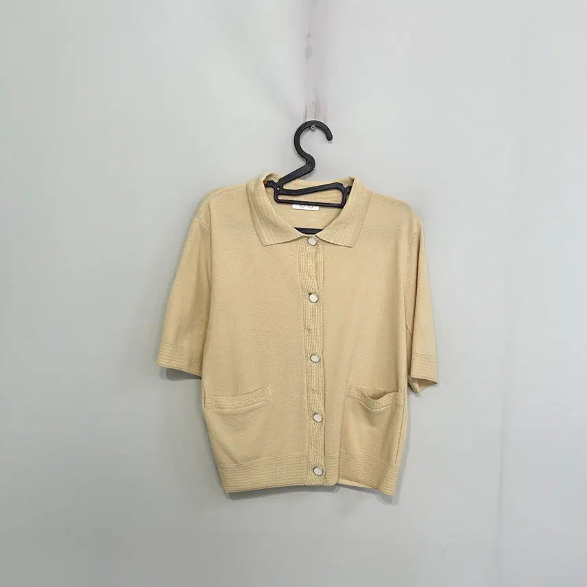 [BUNJANG] SJSJ 21SS Short-Sleeve Knit Cardigan / SJSJ 21SS 반팔 니트 가디건 90