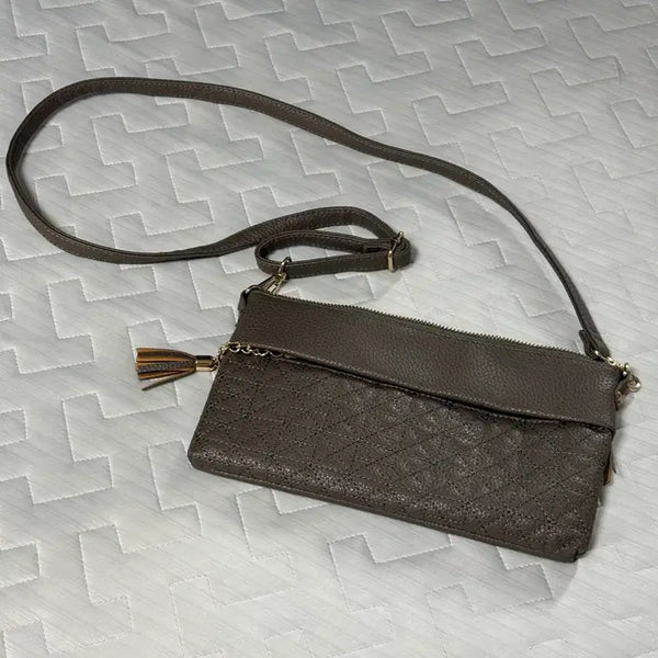 [BUNJANG] Brown Crossbody Bag / 브라운 크로스백