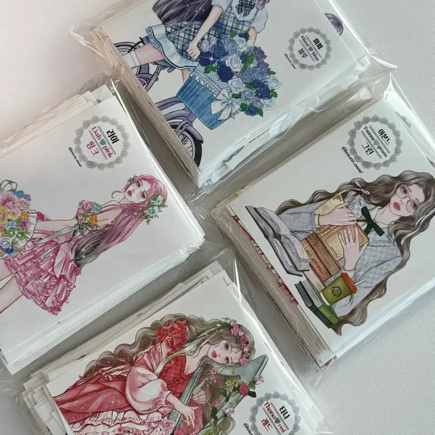 [BUNJANG] Sso-sseu-ni Die-cut Stickers 100 pcs Bundle / 쏘쏘으니 인스 100장 소분