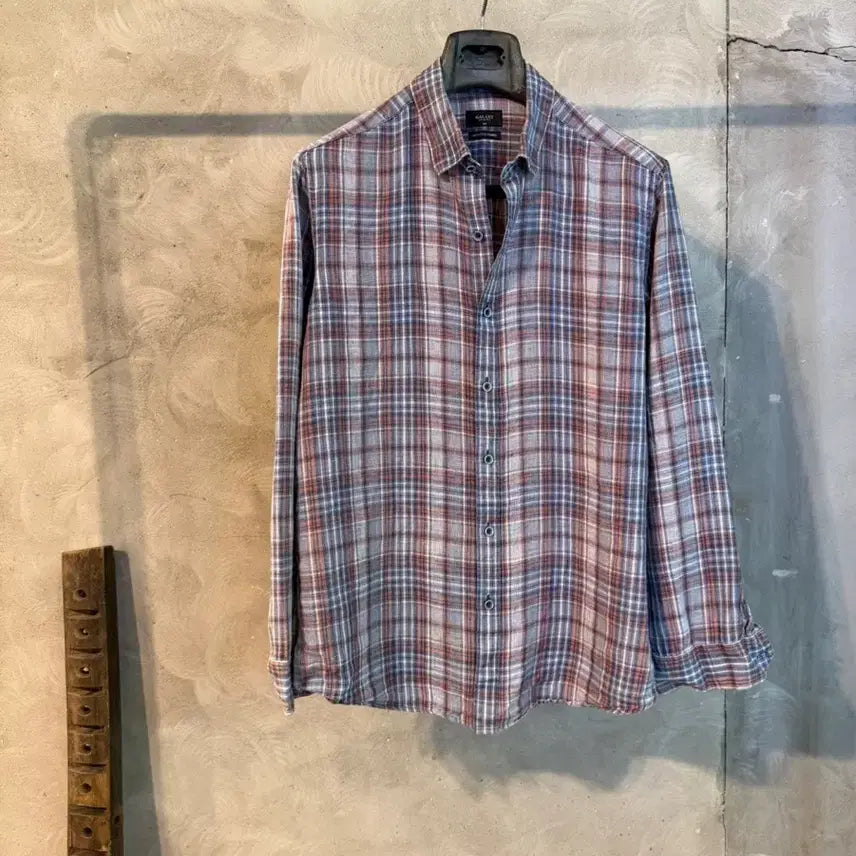 [BUNJANG] Galaxy Linen Shirt Men's Size 100 / 갤럭시 린넨 셔츠 남성100
