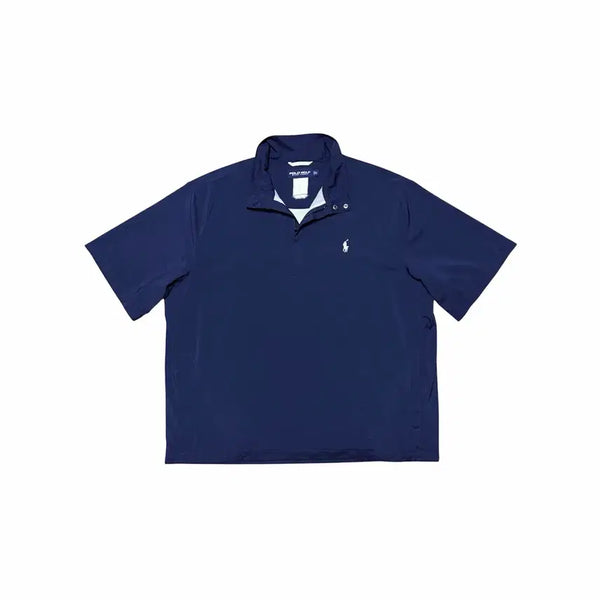 [BUNJANG] Polo Ralph Lauren Golf Navy Anorak Warm-up Windbreaker T-Shirt (L) / 폴로 랄프로렌 골프 네이비 아노락 웜업 바람막이 반팔 티셔츠 (L)