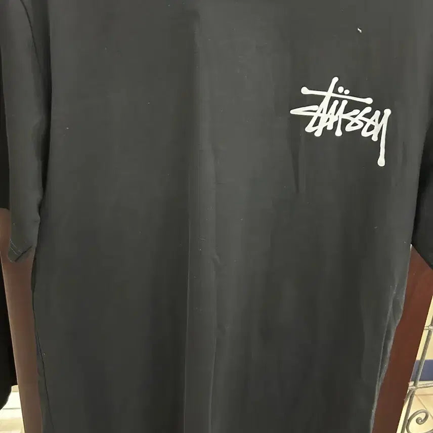 [BUNJANG] Stussy Black T-Shirt / 스투시 반팔티 블랙