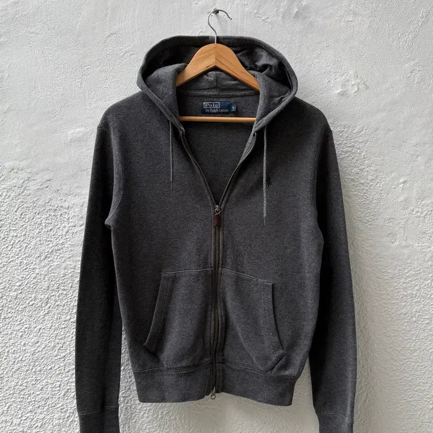 [BUNJANG] Polo Ralph Lauren Cotton Full Zip Hoodie / [S] 폴로 코튼 후드집업