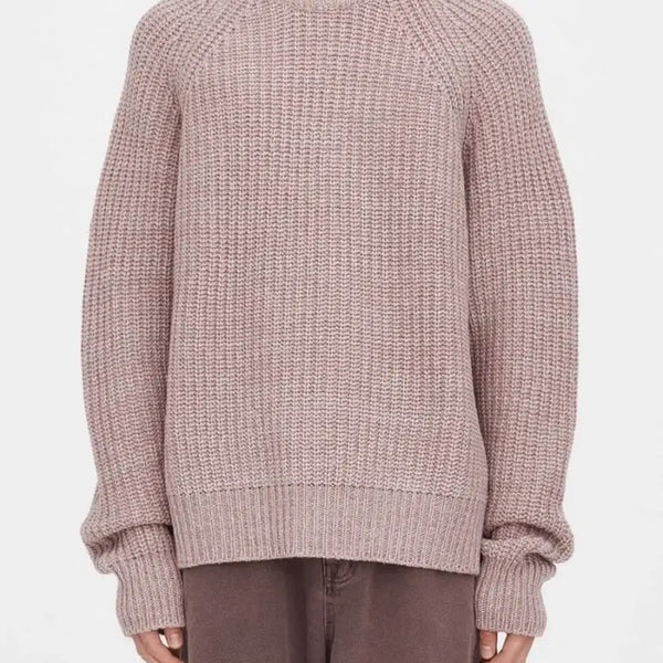 [BUNJANG] After Pray Intarsia Knit Pink M / 애프터프레이 인타르시아 니트 핑크 M사이즈