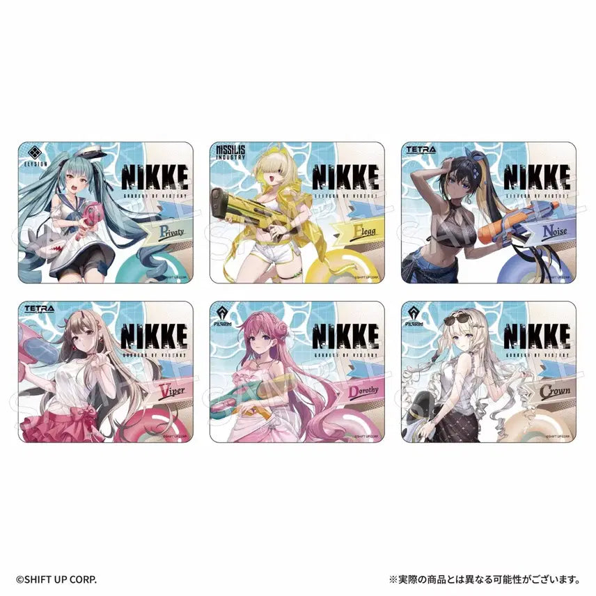 [BUNJANG] TapioKa x Nikke Official Collaboration Mousepad (6 Types) / [예약공구] 니케 공식 TAPIOKA 콜라보 마우스패드 6종