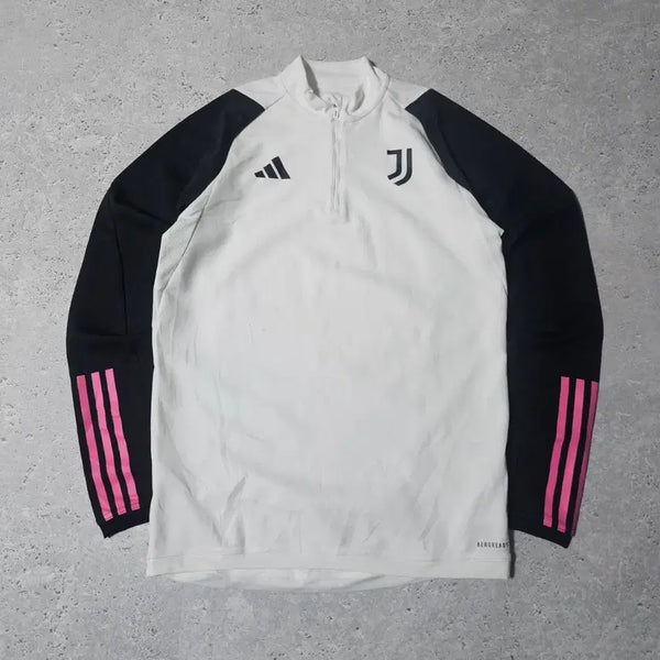 [BUNJANG] Adidas Juventus 23-24 Training Half-Zip Sweatshirt / 아디다스 유벤투스 23-24 트레이닝 반집업 맨투맨