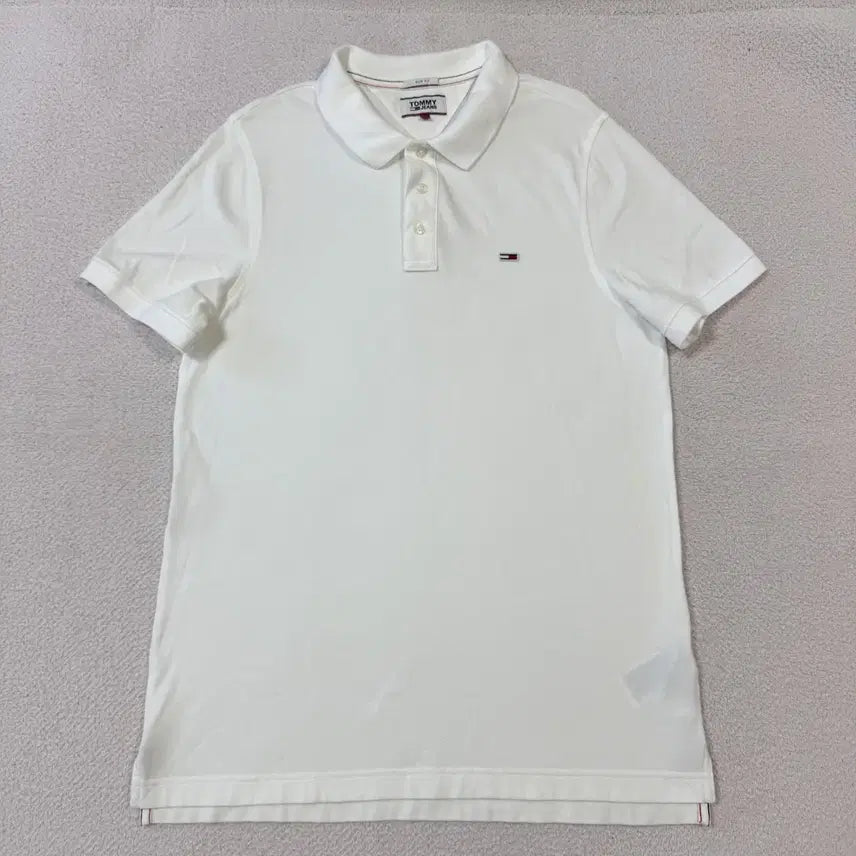 [BUNJANG] Tommy Hilfiger Collar Short Sleeve T-Shirt / 타미힐피거 카라 반팔티