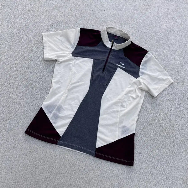 [BUNJANG] Eider Women's Functional Half-Zip Short Sleeve T-Shirt XL / XL 아이더 여성 기능성 반집업 반팔 티셔츠 0630E2