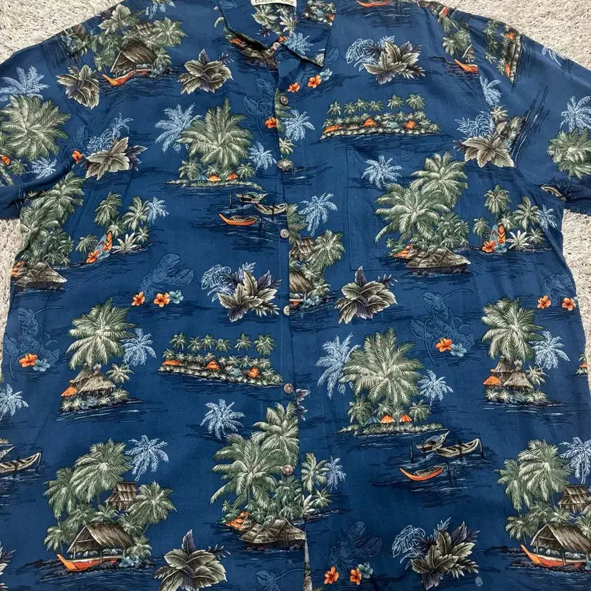 [BUNJANG] BATIK BAY Hawaiian Shirt Size L/XL / 일본판 BATIK BAY 하와이안셔츠 사이즈 105-110