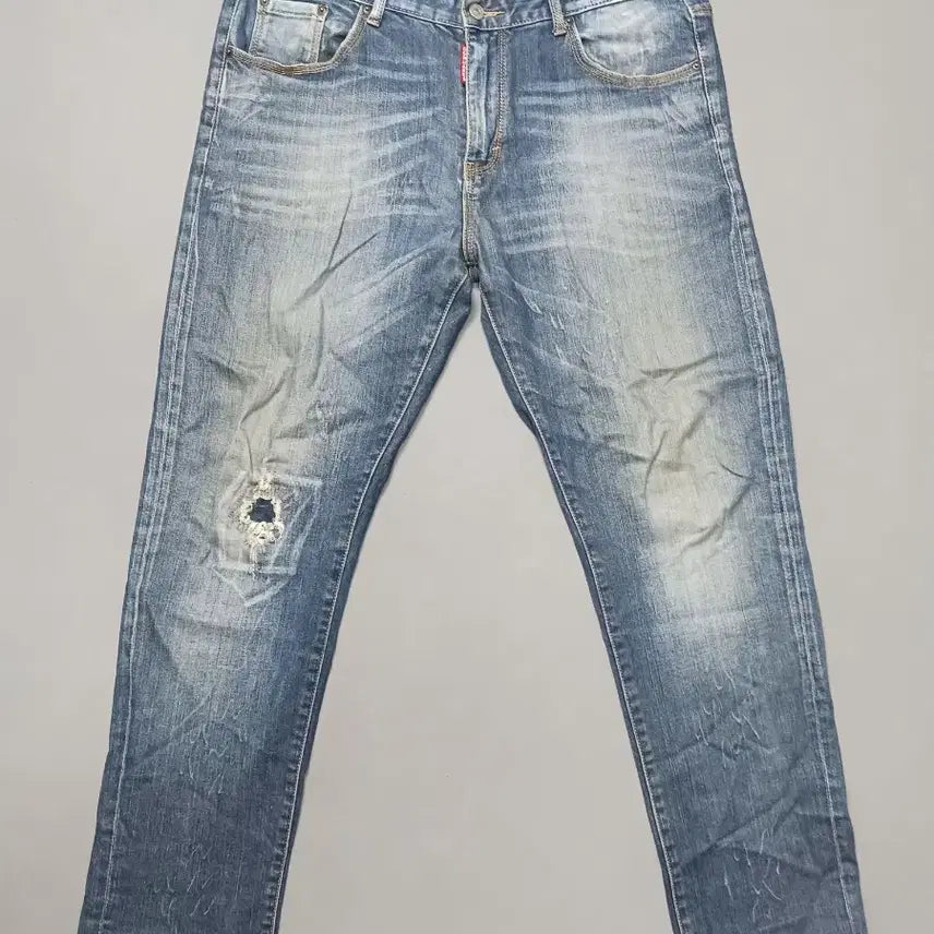 [BUNJANG] Dsquared2 Scratch Wash Slim Fit Jeans / [36] 디스퀘어드2 스크래치 워싱 슬림진 청바지