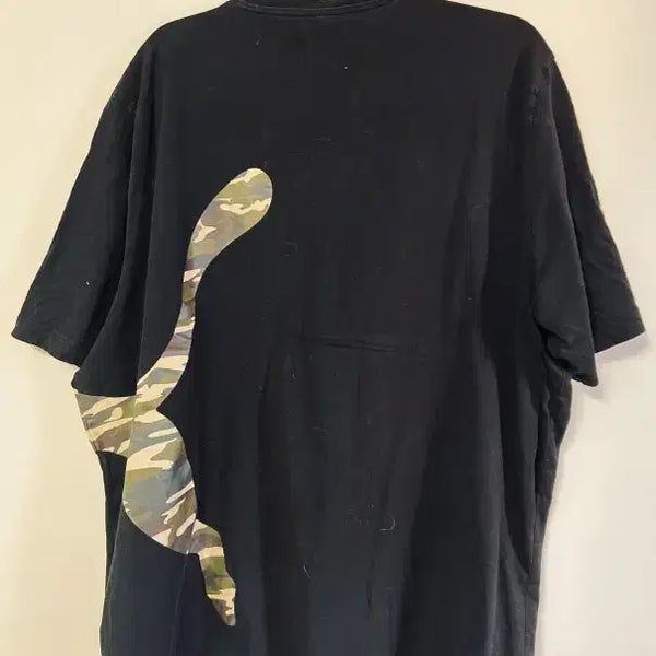 [BUNJANG] Puma Camo Cat Logo T-Shirt XL / 퓨마 푸마 PUMA camo cat logo 반팔티