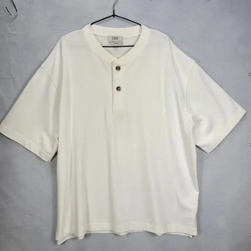 [BUNJANG] COS Basic Short Sleeve T-Shirt White / COS 코스 반팔 티셔츠 흰색