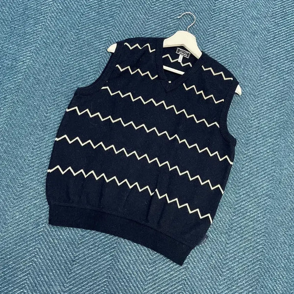 [BUNJANG] Giorgio Armani Golf Knit Vest / [실측XS] 조르지오아르마니 골프 니트 조끼 만원샵