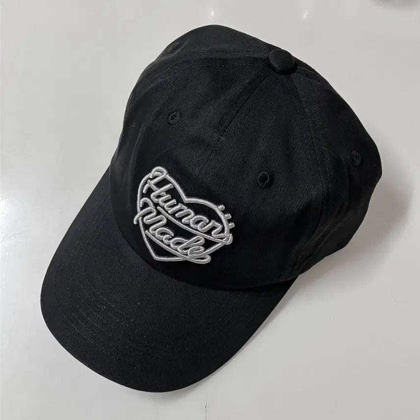 [BUNJANG] Human Made 6 Panel Ball Cap Black / 휴먼메이드 6패널 볼캡 블랙