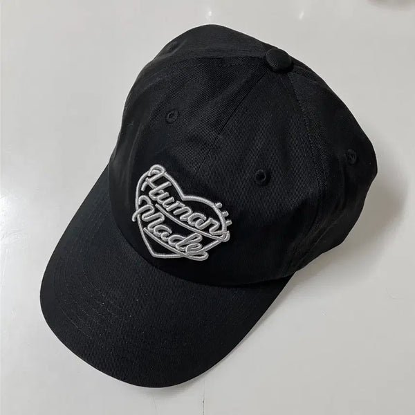 [BUNJANG] Human Made 6 Panel Ball Cap Black / 휴먼메이드 6패널 볼캡 블랙