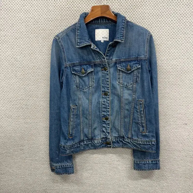 [BUNJANG] MICHAA Denim Jacket Blue M / 미쏘 데님 청자켓 M D07723