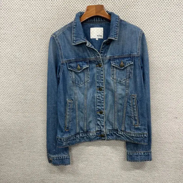 [BUNJANG] MICHAA Denim Jacket Blue M / 미쏘 데님 청자켓 M D07723