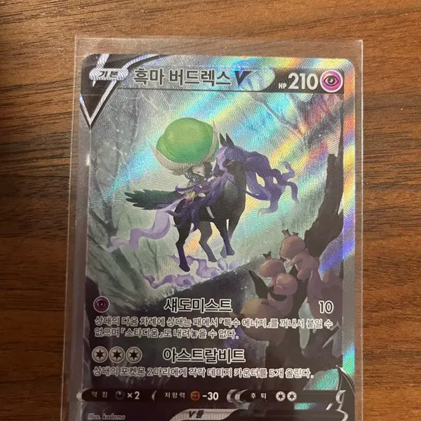 [BUNJANG] Pokémon Card Umbreon V Special Edition / 흑마 버드렉스 V 특일