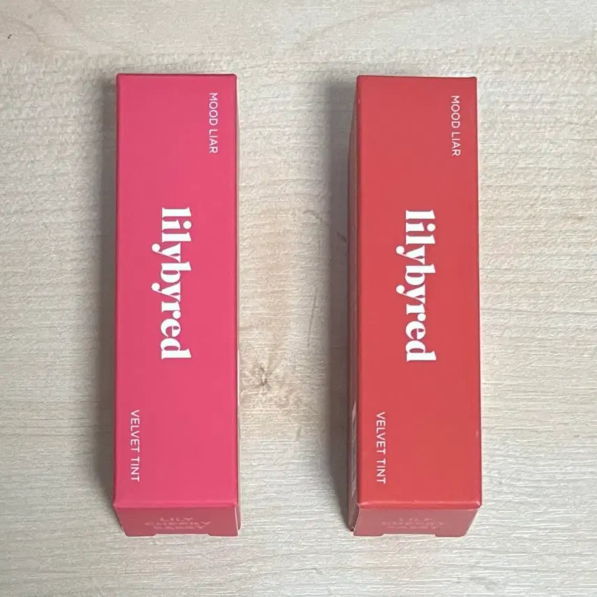 [BUNJANG] LILybyRED Mood Liar Velvet Tint Bundle Set / 릴리바이레드 무드 라이어 벨벳 틴트 새상품 일괄